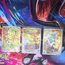 Pokemon First Partner Illustration Collection Series 2 - Johto GEN 2 set - Image 1