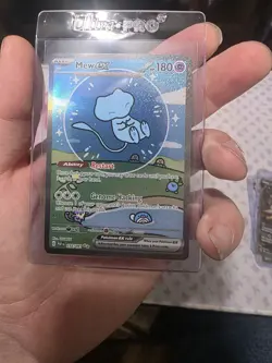 Pokemon Mew ex 232/091 SV Paldean Fates SIR Full Art Holo 180 HP Eng - Image 1