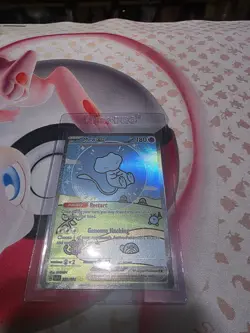 Pokemon Mew ex 232/091 SV Paldean Fates SIR Full Art Holo 180 HP Eng - Image 3
