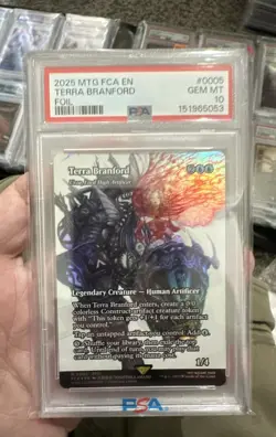 Terra Branford - Urza, Lord High Artificer (Showcase) Final Fantasy MTG PSA 10 - Image 1