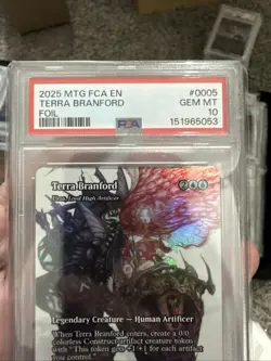 Terra Branford - Urza, Lord High Artificer (Showcase) Final Fantasy MTG PSA 10 - Image 3
