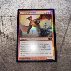 Scourge of Valkas Foil - Magic 2014 - MTG Magic the Gathering - LP - Image 1