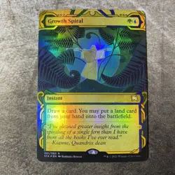 Growth Spiral Foil - Strixhaven Mystical Archive - MTG Magic the Gathering - NM - Image 1