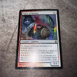 Figure of Destiny FOIL - Premium Deck Series:Fire and Lightning - MTG Magic - MP - Image 1