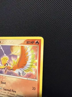 Pokemon TCG Ho-Oh EX Unseen Forces 2005 Card #27/115 Lp - Image 2