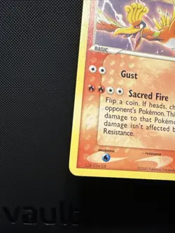 Pokemon TCG Ho-Oh EX Unseen Forces 2005 Card #27/115 Lp - Image 5