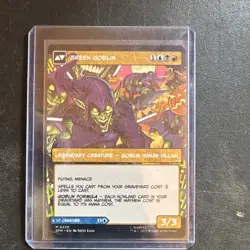 Wizards of the Coast MTG Green Goblin & Norman Osborn Legendary x2 Marvel Blue - Image 1