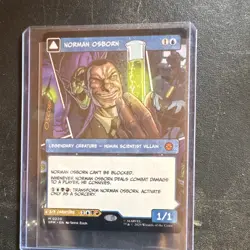 Wizards of the Coast MTG Green Goblin & Norman Osborn Legendary x2 Marvel Blue - Image 2
