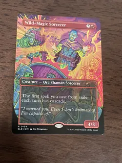 MTG Wild-Magic Sorcerer [SLD] FOIL #2494 - Image 1