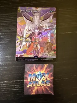 MTG - Wild Rose Rebellion Final Fantasy ~ #004 Yoshitaka Amano Showcase Foil - Image 1