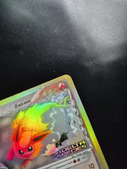 Flareon 5/113 EX Delta Species 2005 Reverse Holo Rare MP - Image 2