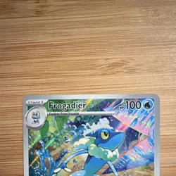 Frogadier Crimson Haze Illustration Rare Full Art Holo EN 089/086 2026 - Image 2