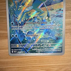 Frogadier Crimson Haze Illustration Rare Full Art Holo EN 089/086 2026 - Image 3