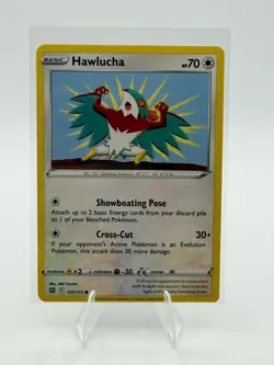 Hawlucha 127 Common Brilliant Stars Pokemon NM - Image 1