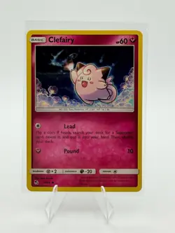 Clefairy 38 Common Hidden Fates Pokemon NM - Image 1