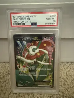 Full-Art Florges EX Pokemon 2014 Phantom Gate SR FA Korean 092/088 PSA 10 - Image 1