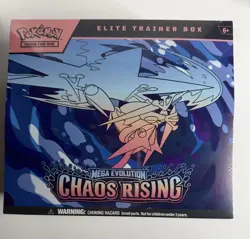 Pokemon Chaos Rising ETB Elite Trainer Box Sealed In Hand Fast Shipping - Image 1