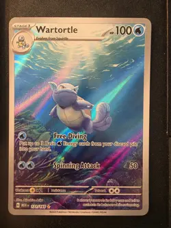 Pokemon TCG: Wartortle - 171/165 - SV: Scarlet & Violet 151 (MEW) - Image 1