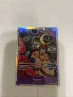Franky SR OP09-072 Emperors in the New World One Piece TCG Card - Image 1