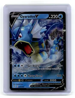 Gyarados V 028/203 Holo V Rare Evolving Skies Pokemon Holo NM - Image 1