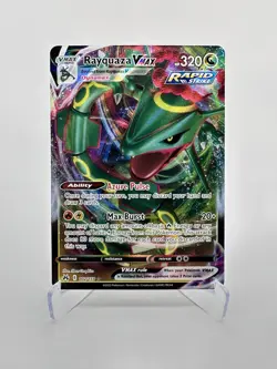 Rayquaza VMAX 102/159 SWSH: Crown Zenith Holo Pokemon Near Mint - Image 1