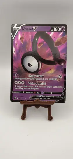Unown V 065/195 Swsh12 - Pokemon Silver Tempest - Near Mint Holo Ultra Rare - Image 1