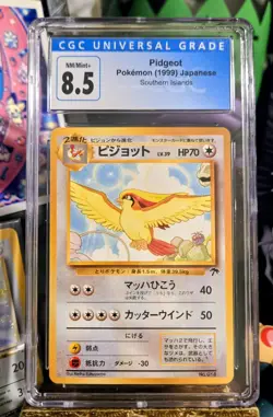 2001 Pokemon TCG Pidgeot Southern Island Promo CGC 8.5 NM-Beautiful! - Image 3