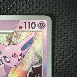 Pokemon Espeon 033/131 Sv Prismatic Evolutions Master Ball Pattern Promo Holo - Image 3