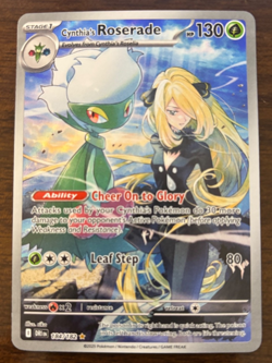 Pokemon TCG Cynthia's Roserade Destined Rivals 184/182 NM Condition - Image 1