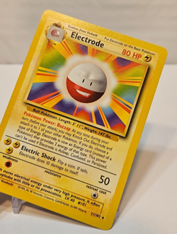 Electrode 21/102 Rare Unlimited Base Set Pokemon 1844 - Image 4