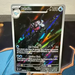 Palafin 225/91 - Pokemon TCG - Palden Fates - Illustration Rare - NM - Image 1
