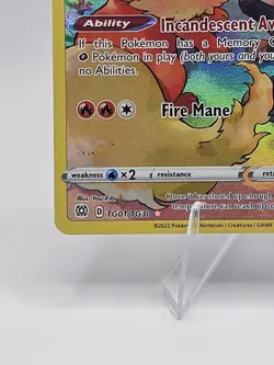 Pokemon TCG Flareon Trainer Gallery Brilliant Stars TG01/TG30 - Image 3