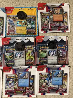 12 Sealed Multipack Pokemon TCG Blister Packs Scarlet Violet FlarePaldeaTwilight - Image 4