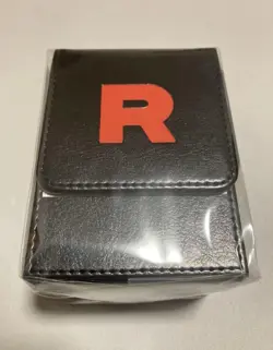 Pokemon Card Game Flip Deck Case Team Rocket Limited Pokemon Center sealed - Image 1