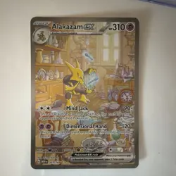 Pokemon TCG- 151- Alakazam ex 201/165 310 HP - Image 1