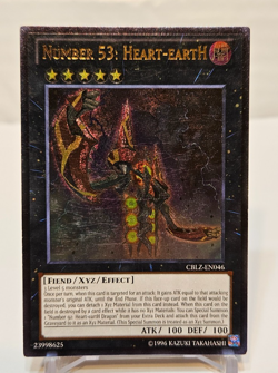 Ultimate Rare Number 53: Heart-eartH CBLZ-EN046 Unlimited Yugioh 1437 - Image 1