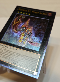 Ultimate Rare Number 53: Heart-eartH CBLZ-EN046 Unlimited Yugioh 1437 - Image 2