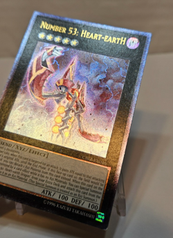 Ultimate Rare Number 53: Heart-eartH CBLZ-EN046 Unlimited Yugioh 1437 - Image 3