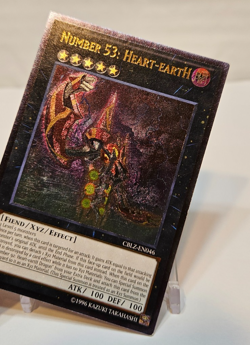 Ultimate Rare Number 53: Heart-eartH CBLZ-EN046 Unlimited Yugioh 1437 - Image 4