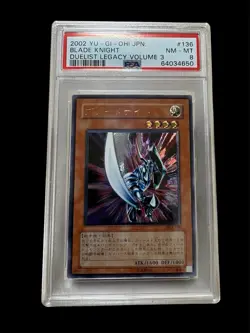 Yu-Gi-Oh BLADE KNIGHT PSA 8 ultimate rare DL3-136 Japanese - Image 1