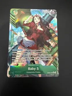 • Baby 5 • OP05-034 Alt Art Holo Premium Booster One Piece TCG NM - Image 1