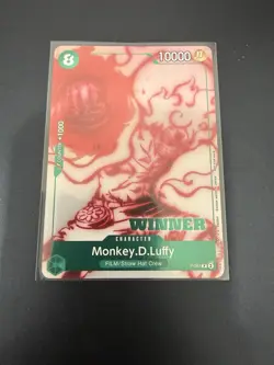 Monkey.D.Luffy (Deck Battle) [Winner] P-061 One Piece Promo Cards Foil English - Image 1