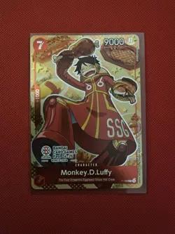 Monkey D. Luffy P-080 BANDAI CARD GAMES FEST 24-25 Promo ENGLISH - Image 1
