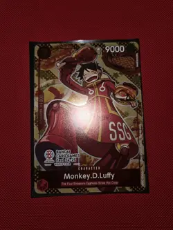Monkey D. Luffy P-080 BANDAI CARD GAMES FEST 24-25 Promo ENGLISH - Image 2
