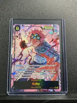 A Fist of Divine Speed Koby (119) (Alternate Art) #OP11-119 - Image 1