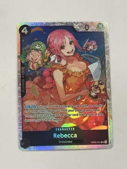 Rebecca OP05-091 SR | NM | Premium Booster -The Best- Vol. 2 | One Piece TCG - Image 1