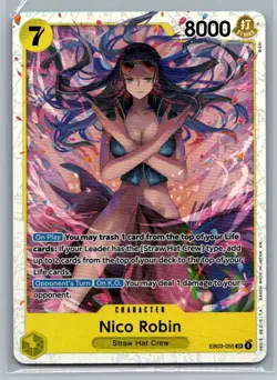 Nico Robin (055) SR Extra Booster: One Piece Heroines Edition EB03-055 NM - Image 1