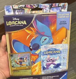 Disney Lorcana: Winterspell Collection Starter Set - Stitch Edition Lot of 5 - Image 2