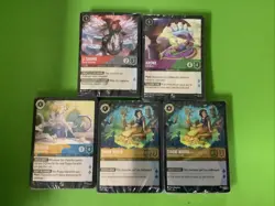 Disney Lorcana Archazia Island League Promo Card Complete Storage/Pins/cards - Image 3
