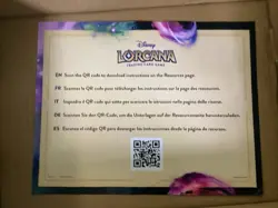 Disney Lorcana Archazia Island League Promo Card Complete Storage/Pins/cards - Image 4
